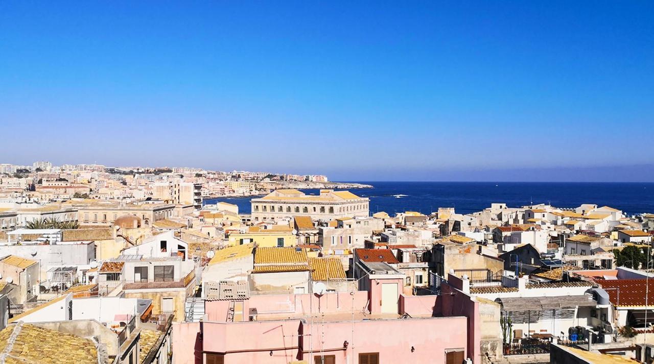 시라쿠사 Terrazza Dei Mori - Seaview Terrace In Ortigia 아파트 외부 사진