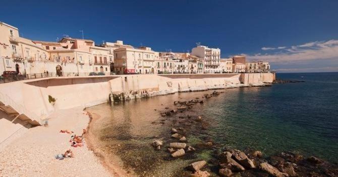 시라쿠사 Terrazza Dei Mori - Seaview Terrace In Ortigia 아파트 외부 사진