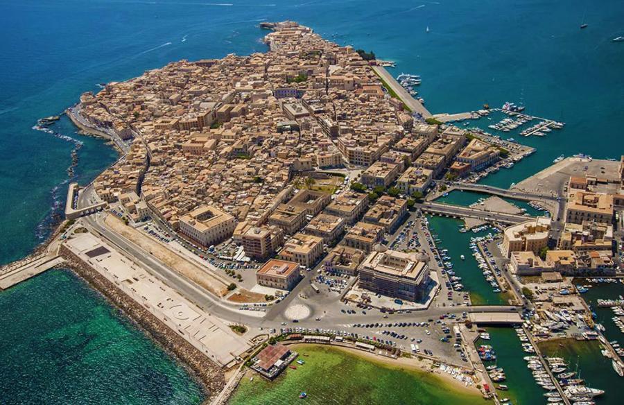 시라쿠사 Terrazza Dei Mori - Seaview Terrace In Ortigia 아파트 외부 사진