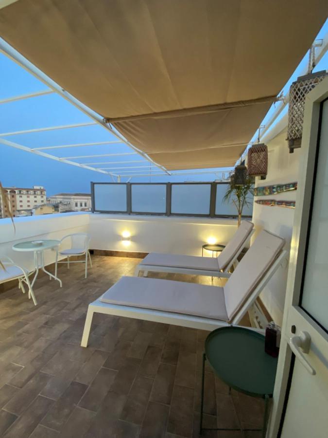 시라쿠사 Terrazza Dei Mori - Seaview Terrace In Ortigia 아파트 외부 사진